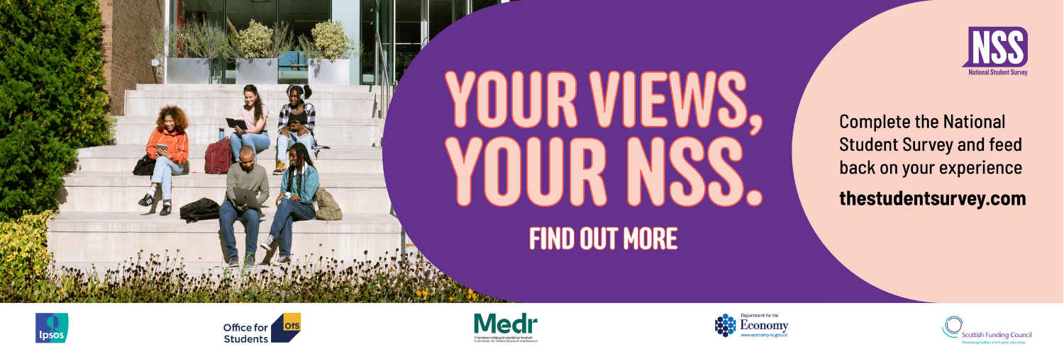 The National Student Survey has just been launched